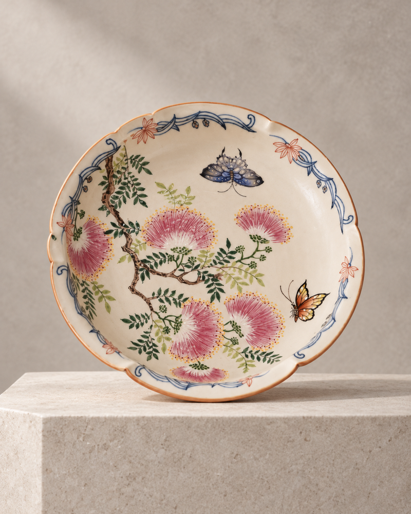 The Albizia Butterfly Plate