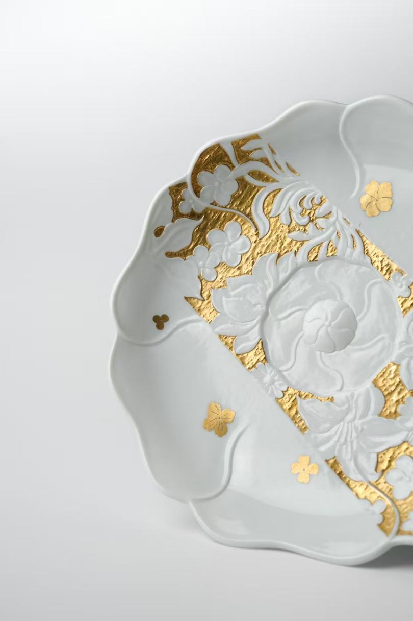 The Golden Peony Jewellery Dish