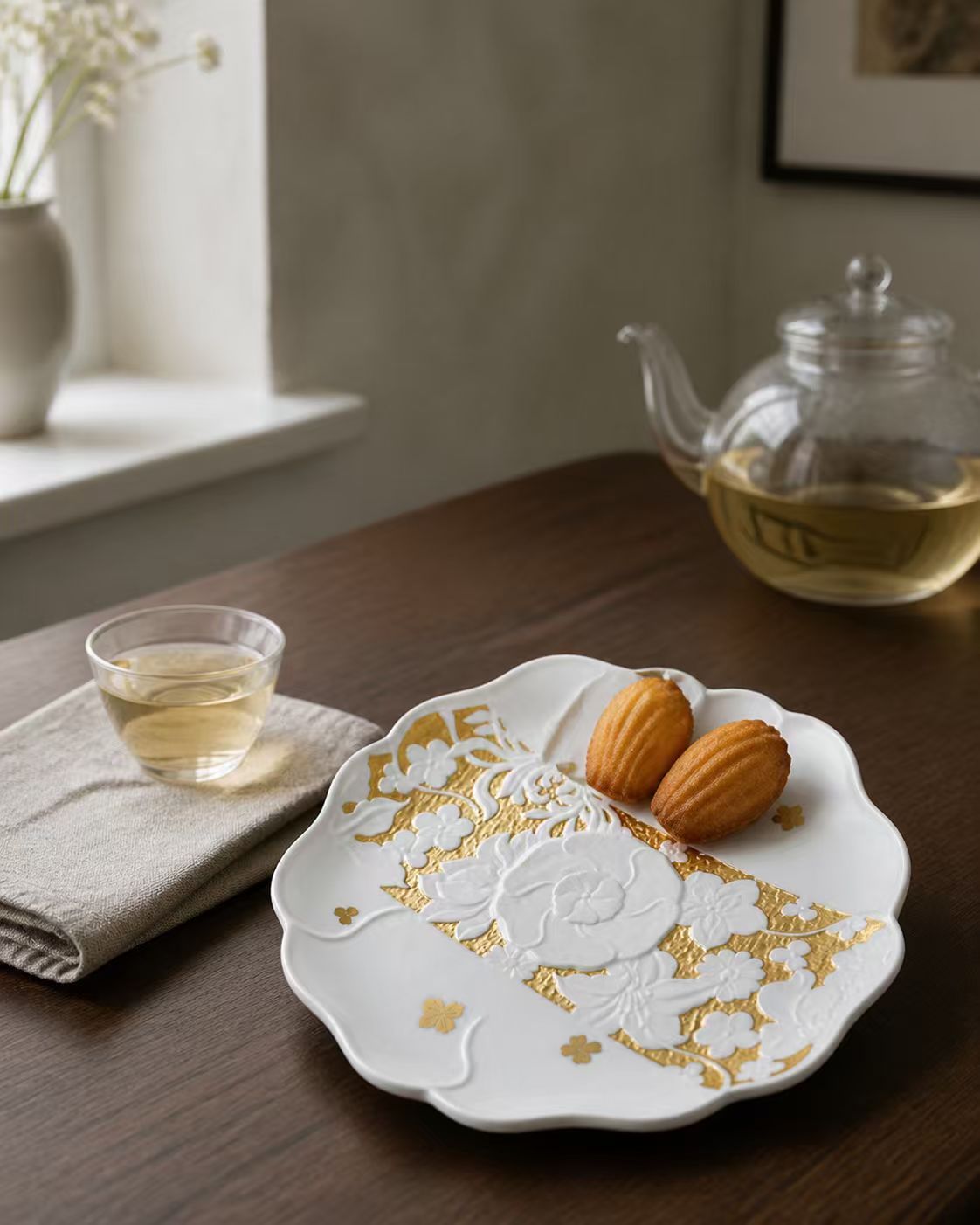 The Golden Peony Jewellery Dish
