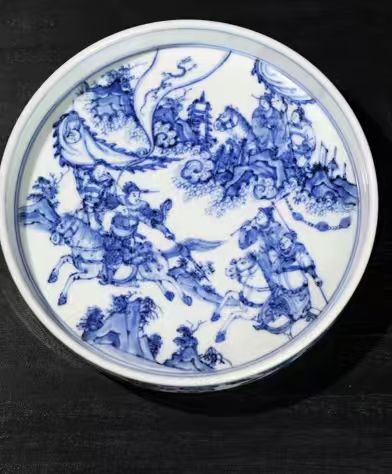 The Three Kingdoms Narrative Plate