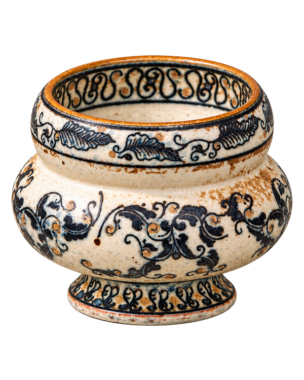 The Gilded Scroll Ring Cup