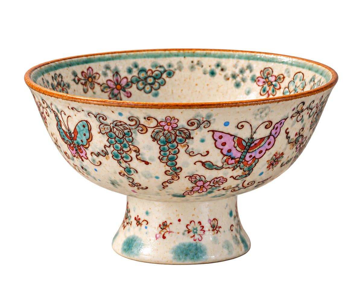 The Butterfly Garden Stem Bowl