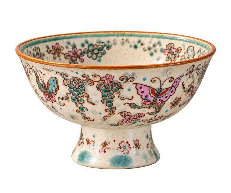 The Butterfly Garden Stem Bowl