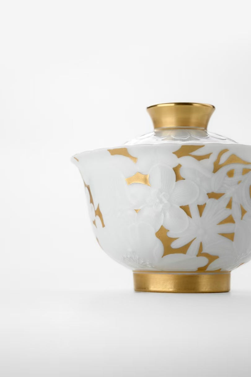 The Golden Peony Gaiwan