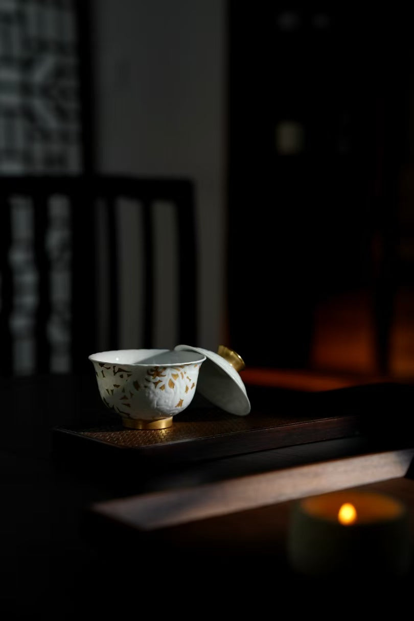 The Golden Peony Gaiwan