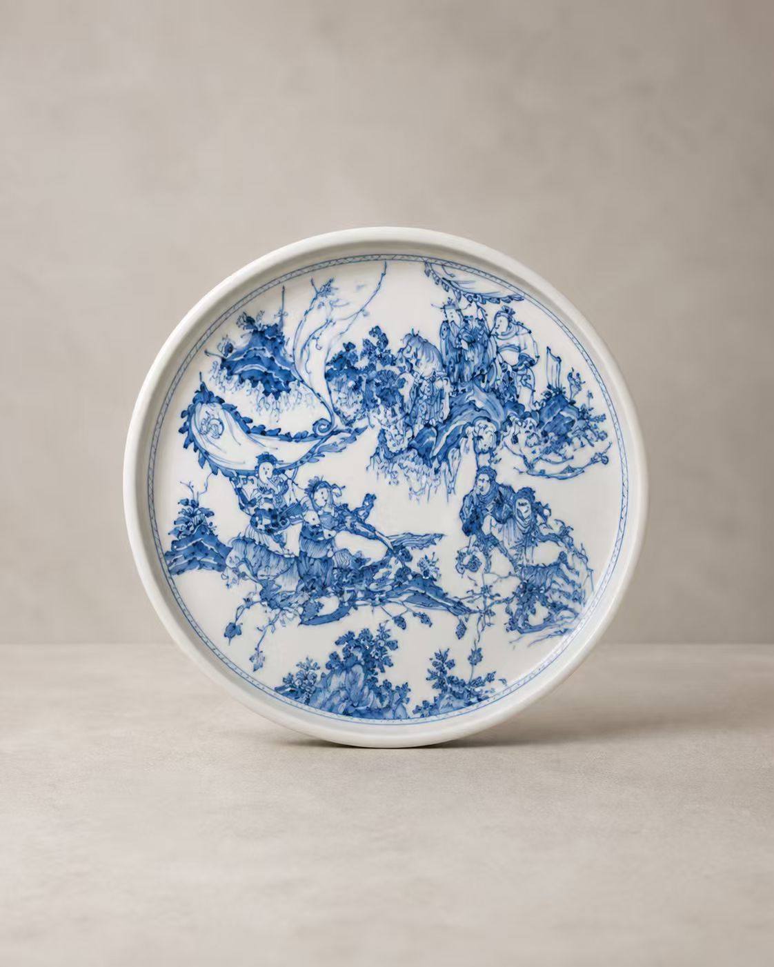 The Three Kingdoms Narrative Plate
