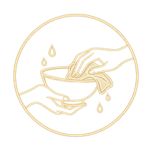 Hands washing a bowl
